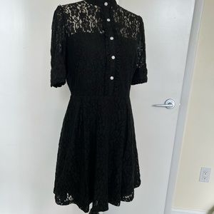 Black Aqua dress, size Medium.  Gently worn, but in very good condition.